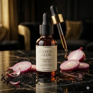 zelvora glow onion black seed oil