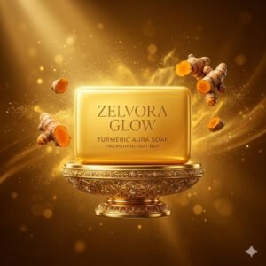 zelvora glow turmeric aura soap