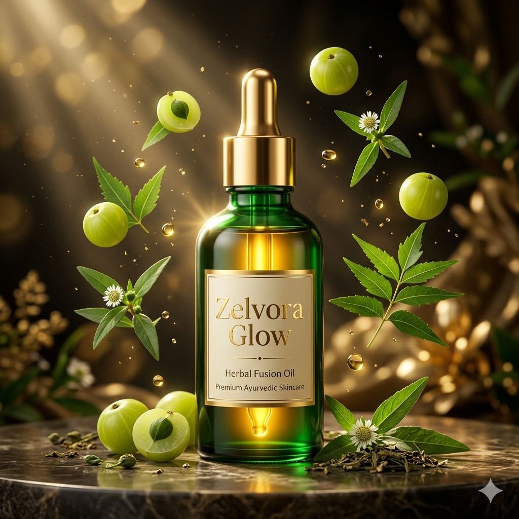 zelvora glow herbal fusion oil